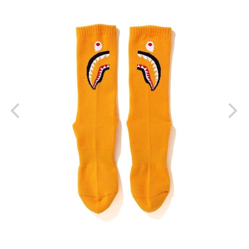 Bape Shark Socks orange Men’s
